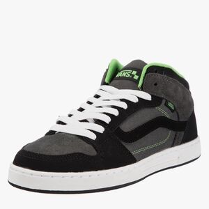 VANS Kids Edgemont. Size‎ 1. New in box. 2 Lace Colors. Black/Charcoal/Green.